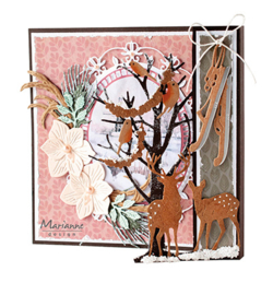 LR0678 Marianne Design creatables Gate folding Tree