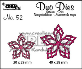 115634/0752 Crealies Duo Dies no. 52 bloemen 23