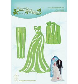 45.3868 LeCrea'Multi Die Cutting/Emb. Dress & Suit