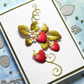 EC1777 Elizabeth Craft Metal Die Strawberries