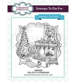 UMS885 Stempel Felicitys's Fireside