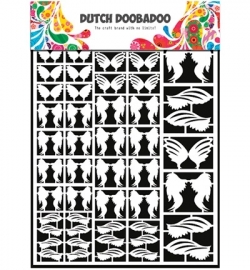 472.948.013 Dutch Doobadoo Laservel Feathers