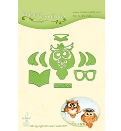 455596 Lea'bilitie Cutting/Emb. Owl / Graduation