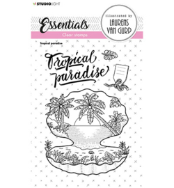 BL-ES-STAMP257 Tropical paradise Essentials nr.257