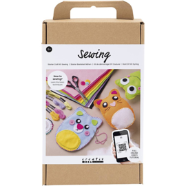 977540 Creativ Company Starter Hobbyset Naaien, Teddyberen