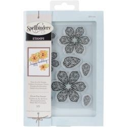 SBS001 Spellbinders Stamp Flower Play