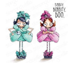 EB971 Stamping Bella Cling Stamps Oddball Stepsisters