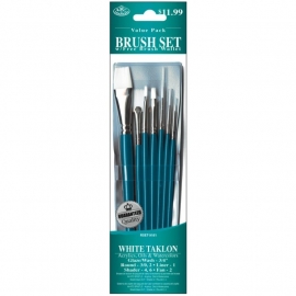 325171 Brush Set Value Pack White Taklon