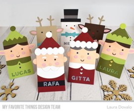 MFT-1631 My Favorite Things Christmas Crew Snowman Die-namics