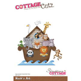 392501 Cottagecutz Die Noah's Ark 3.6"X3.7"