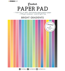 SL-ES-PP18 - SL Paper Pad Double sided Gradient Bright Essentials nr.18