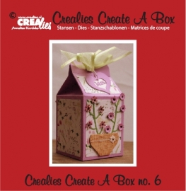 115634/2006 Crealies Create A Box no. 6 milk carton