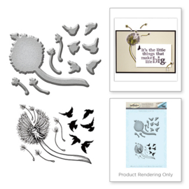 SDS046 Spellbinders Stamp & Die Set Dandelion