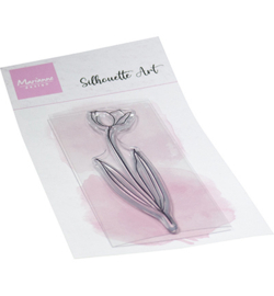 CS1159 Marianne Design Stempel Silhouette Art, Tulip