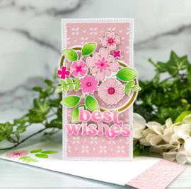 PF148822 Pinkfresh Studio Hot Foil Plate Simplest Gestures