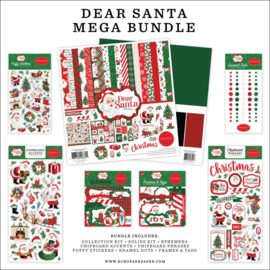 635023 Carta Bella Mega Bundle Collection Kit Dear Santa 12"X12"