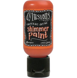 DYU 74472 Dylusions Shimmer Paint Tangerine Dream 1oz