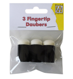 Set with 3 fingertip sponge daubers