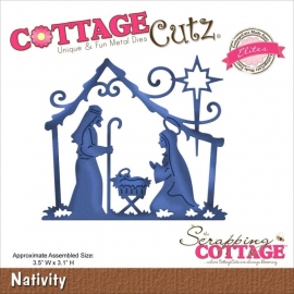 118625 CottageCutz Elites Die Nativity