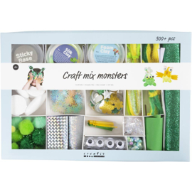 54459 Creativ Company Creatieve box, Monsters, diverse kleuren