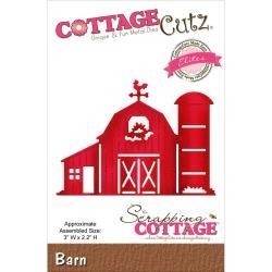 519966 Cottagecutz Elites Die Barn 3"X2.2"