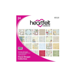 HCDP1-2122 Heartfelt Creations Double-Sided Paper Pad Floral Shoppe 12"X12"