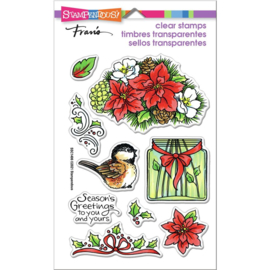 SSC1406 Stampendous Perfectly Clear Stamps Season Shapes
