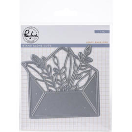 611750 PinkFresh Die Leafy Envelope