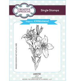 UMS786 Single Stamp Lily