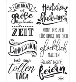 4003.168.00 ViVa Clear Stamps Lettering deutsch