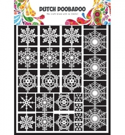 472948003 Dutch Doobadoo Laservel Snowflakes