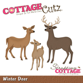 CC-1257 CottageCutz Winter Deer
