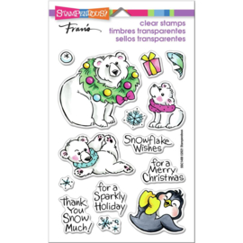 SSC1408 Stampendous Perfectly Clear Stamps Polar Play