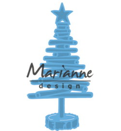 LR0492 Marianne Design Creatables Tiny's Christmas tree wood