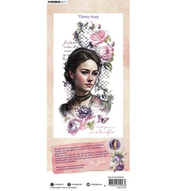 JMA-VD-STAMP609 Victorian beauty Victorian Dreams nr.609
