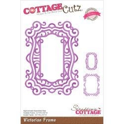 423163 CottageCutz Elites Die Victorian Frame, 3.3"X4.5"