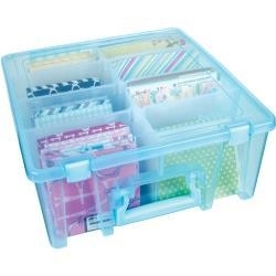  6990AA ArtBin Super Satchel Double Deep Box W/Dividers