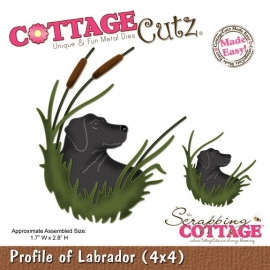 234681 Cottage Cutz Die Profile Of Labrador Made Easy
