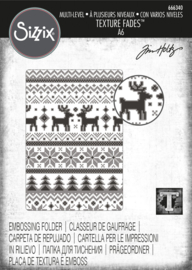 666340 Multi-Level Texture Fades by Tim Holtz Holiday Knit