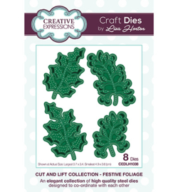 CEDLH1038 The Cut and Lift Collection Festive Foliage