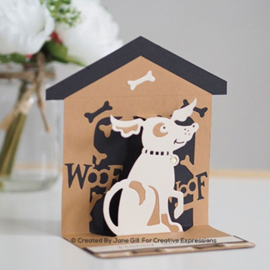 CEDPC1150 Creative Expressions Craft die Craft die paper cuts Woof!