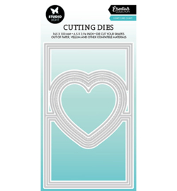 SL-ES-CD449 - Heart card shape Essentials nr.449