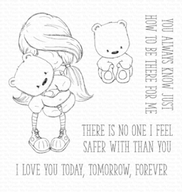 TI-012 My Favorite Things Soft Spot Friends Clear Stamps