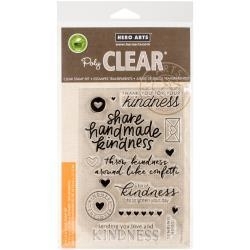HA-CL911 Hero Arts Clear Stamps Acts Of Kindness