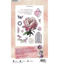 JMA-VD-STAMP610 Timeless peony Victorian Dreams nr.610