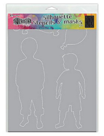 DYS75363 Ranger Dylusions Stencils Silhouette Otis