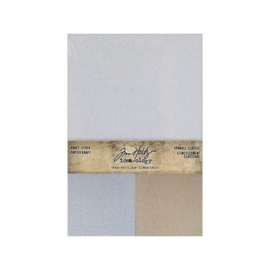 TH94315 Tim Holtz Kraft Stock Sparkle Classic