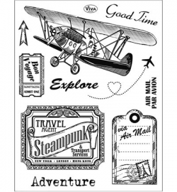 7014 Viva Decor Clear Stamps Adventure