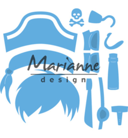 LR0527 Marianne Design Creatables Kim's Buddies pirate