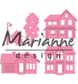 COL1451 Marianne Design Collectables Mini village